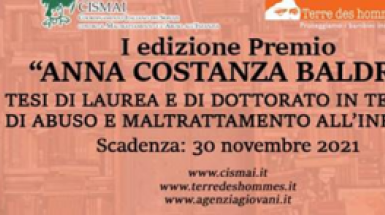 grafica creata per Premio Anna Costanza Baldry