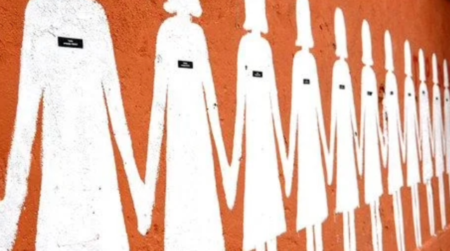 Murale contro il femminicidio di Elisa Caracciolo